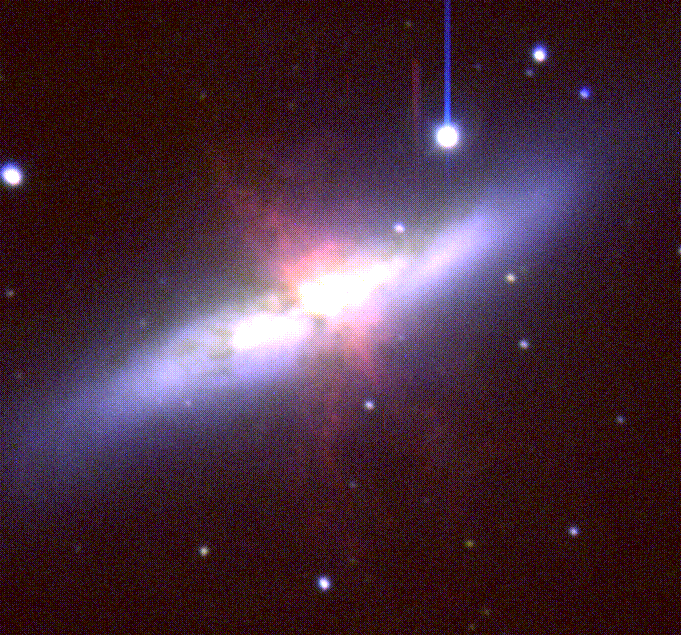 M82 outflow