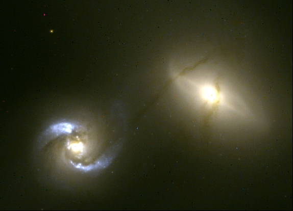 HST-STIS color image of the NGC 1409/10 system