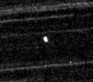 Tracked image of asteroid 2007 TU24